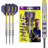 Target Darts Target Dartpfeile Luke Littler Loadout Swiss Point, mit Metallspitze, 23G 3 Stück