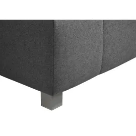 MAINTAL Polsterliege »Mailo«, (anthrazit) & 34350951-0 Struktur (100% Polyester) Kopfteil rechts,