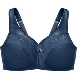 GLAMORISE MagicLift Minimizer-BH - Blau Unterwäsche   Damen 