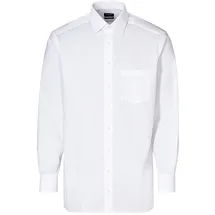 Olymp Businesshemd OLYMP "OLYMP Luxor, modern fit, New Kent", Herren, Gr. 44, Normaler Arm, weiß, 100% Baumwolle, Hemden