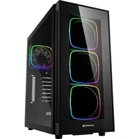 Sharkoon TG6 RGB schwarz Midi Tower