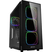 Sharkoon TG6 RGB schwarz Midi Tower
