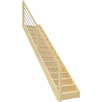 DOLLE Raumspartreppe Paris 280,5 cm Fichte unbehandelt