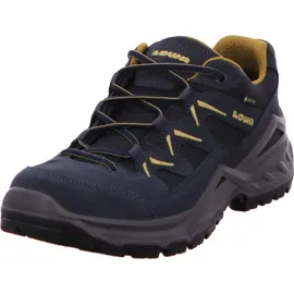 Lowa Sirkos Evo GTX Lo Herren stahlblau/senf 46,5