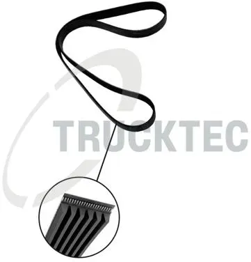 TRUCKTEC AUTOMOTIVE Keilrippenriemen 0719068 für Ford Opel Volvo Fiat / LANCIA BMW NISSAN Peugeot RENAULT ROVER Suzuki VAG