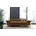 W.Schillig Couch Leder 2-Sitzer Braun