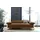 W.Schillig Couch Leder 2-Sitzer Braun