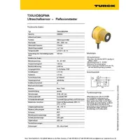 Turck Ultraschallsensor T30UXDBQPMA