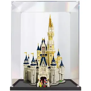 Acryl-Vitrine kompatibel mit Lego 71040 Castle, staubdichte Schaukasten (nur Gehäuse) (Lego-Sets sind nicht im Lieferumfang enthalten) (2 mm)