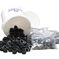Karl Dahm Maxi-Set schwarz, Gewindelaschen Art. 12502