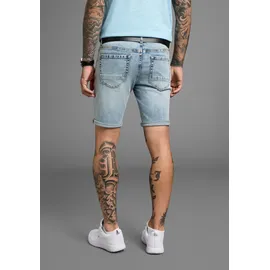 Bruno Banani Jeansshorts »Hutch-Shorts« gerade geschnittene kurze Beine, niedrige Leibhöhe Gr. 33 Länge 32, atlantic blu, , 10178258-33 Länge 32