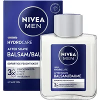 NIVEA MEN Hydrocare After Shave Balsam, beruhigendes After Shave für Männer, Hautpflege nach der Rasur mit Aloe Vera und Pro-Vitamin B5 (100 ml)