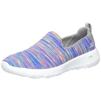 Skechers Damen Go Walk Joy-15615 Sneaker, Mehrfarbig/Meereswellen (Ocean Tides), 39.5 EU