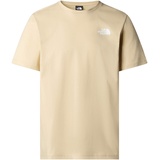 The North Face Redbox T-Shirt mit Label-Print Modell Beige, M