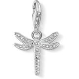 Thomas Sabo Damen Charm-Anhänger Libelle Charm Club 925 Sterling Silber 1800-051-14