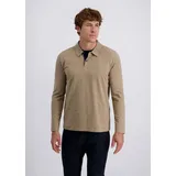 Pierre Cardin Langarmshirt in Lark | Gr.: XL