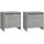 vidaXL Nachtschrank 45 x 34 x 44,5 cm Betongrau