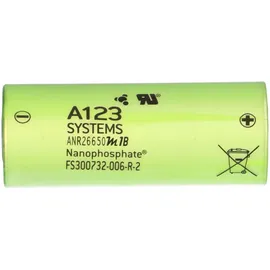 A123 Einzelzelle 3,3v 2500mah B-grade Anr26650m1b