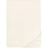 biberna 0077144 Feinjersey 140 x 200 - 160 x 200 cm natur