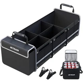 Kofferraum-Organizer, für BMW 2 Series Gran Tourer (F46) Kofferraumtasche faltbar-geteilter Faltbarer Kofferraum Organizer-Mehrzweck Aufbewahrungsbox Autos