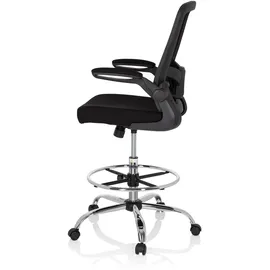 HJH Office Vendo Work Netzstoff Schwarz