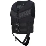 Hochwertige Schwimmweste aus Neopren, ideale Schwimmhilfe für Baby Kinder Jungen und Mädchen schwimmgurt Kinder 2-14 Jahre (Schwarz, 9-12 Jahre)
