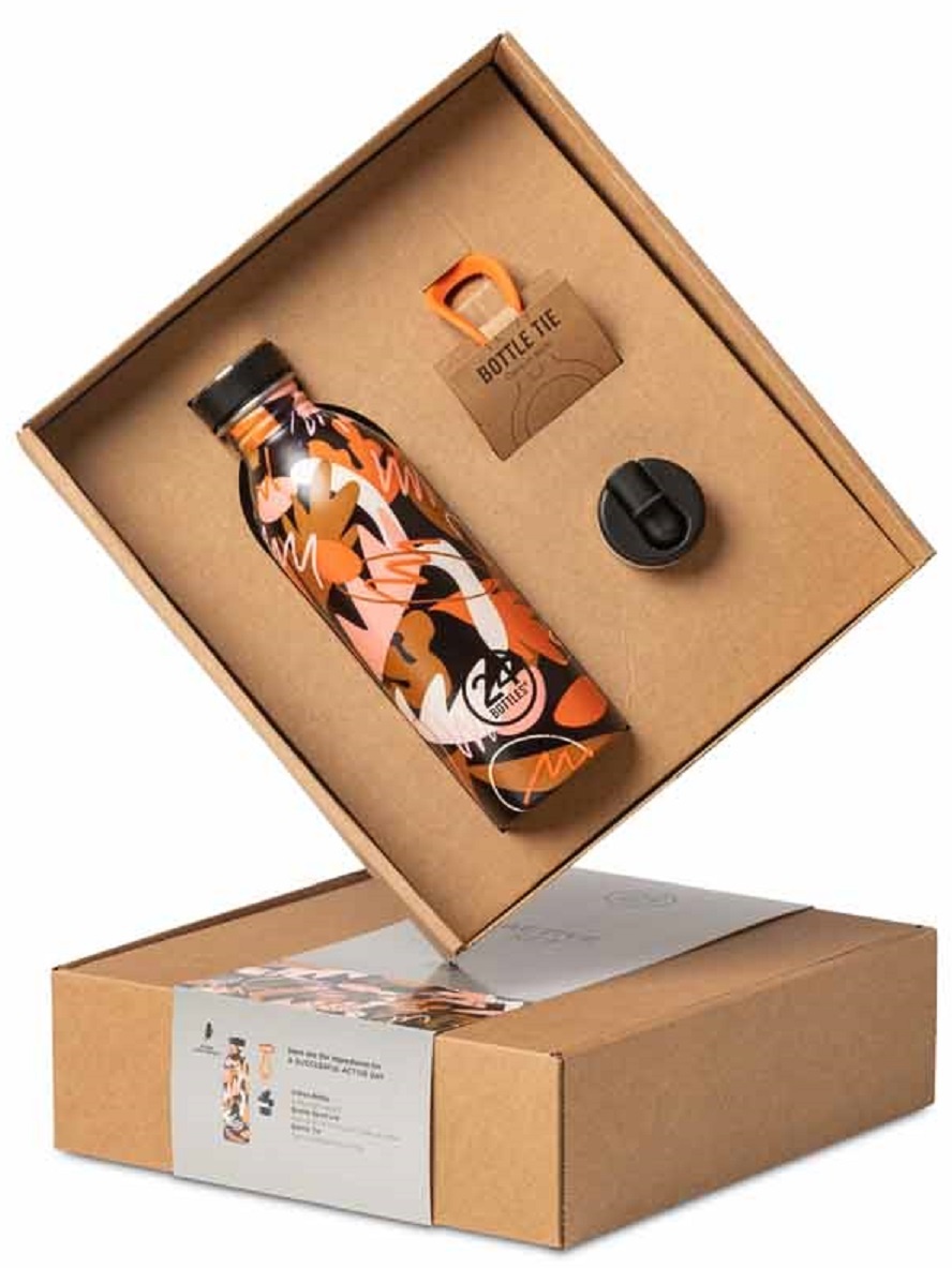 24Bottles® Urban Bottle Gift Box - Active Set - Urban 500 ml Lost On Mars