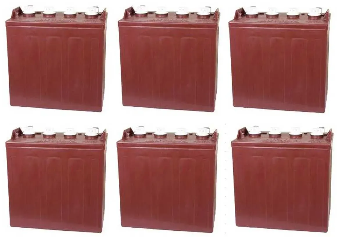 Ersatzakku-Set Trojan Batterien für Club Car DS 48V vor 09/2005