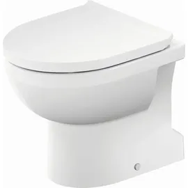 Duravit No. 1 Stand-WC mit WC-Sitz Weiß HygieneGlaze