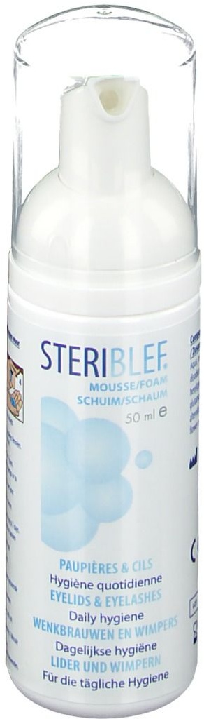 Steriblef® Mousse paupières & cils 50 ml mousse(s)