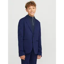 Jack & Jones Junior Sakko JJEJAXON JERSEY BLAZER NOOS JNR blau 146
