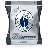 Caffè Borbone Respresso, Schwarze Kaffeemischung - 50 Kapseln - Kompatibel mit Nespresso®* Haushalts-Espressomaschinen