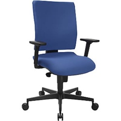 Topstar Bürodrehstuhl SYNCRO CLEAN, Stoffbezug antibakteriell, blau