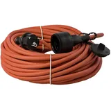 HAWA 10082101 Strom Verlängerungskabel 16A Rot 10.00m