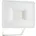 Außenstrahler Aluminium 12 cm 20 inkl IP54 weiß
