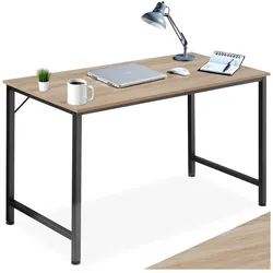 tectake® Schrebitisch, Industrial Style, große Beinfreiheit, Höhe 75,5 cm