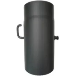 Bertrams Rauchrohr mit Drosselklappe (Sperrer) / senotherm® UHT-HYDRO -  150 / gussgrau