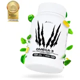 Omega-3 Kapseln - Produziert in Deutschland - Omega 3 mit 435mg EPA und DHA in Triglycerid Form - Aceus Nutrition ®