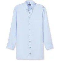 Olymp modern fit, Businesshemd mit Button-Down-Kragen, Bleu, 42