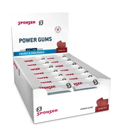 Sponser Unisex Power Gums - Cola (20 x 75g)