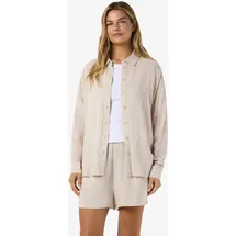 Noisy May Langarmbluse NMLEILANI Beige L