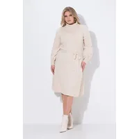 MIAMODA Strickkleid Midi Offwhite 50/52