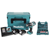 Makita DHP484RTJ inkl. 2 x 5 Ah + 100-tlg. Zubehör