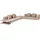 Beliani 5-Sitzer Lounge Set Aluminium weiß beige