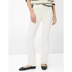 5-Pocket-Jeans BRAX "Style SHAKIRA", Damen, Gr. 36, Normalgrößen, beige, 51% Baumwolle, 35% Polyester, 11% Viskose, 3% Elasthan, Jeans