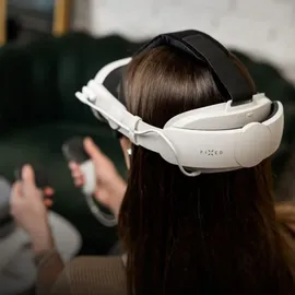 FIXED VR Power Headstrap Weiß-Schwarz für Meta Quest 3/3S