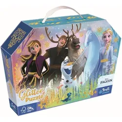 Junior Glitzer Puzzle 70 Teile Disney Frozen