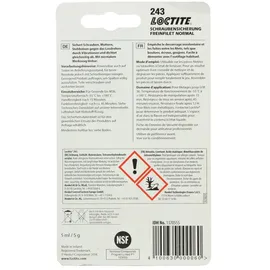 LOCTITE Schraubensicherung 243 5 ml