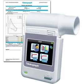 Vitalograph micro Hand-Spirometer mit PDF-Berichtssoftware