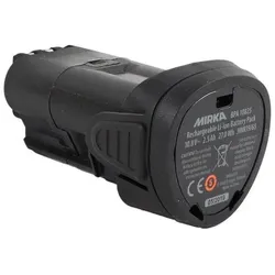 Mirka Akku BPA 10825/10850 10.8V - Kapazität: 2.5Ah